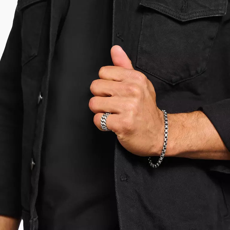 THOMAS SABO SS WIDE CHAIN LINKS RING
