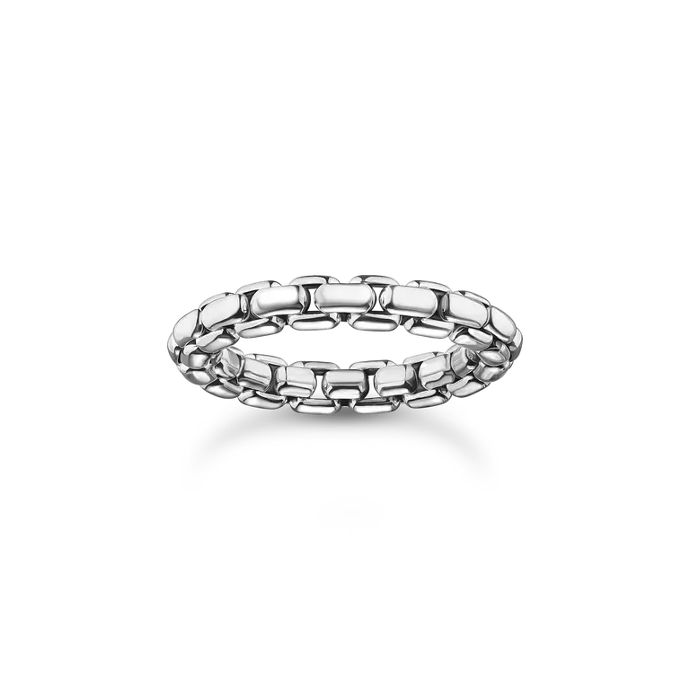 SS BOX CHAIN RING