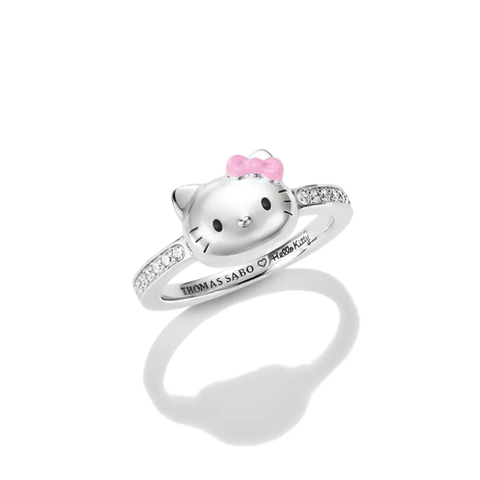 Thomas Sabo Hello Kitty Ring with Pink Bow