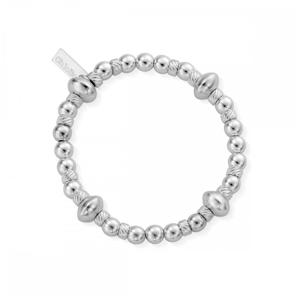 TWISTED DISC BRACELET