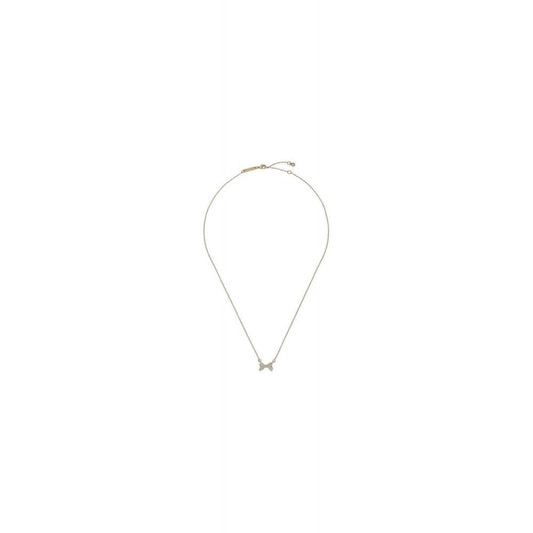 Ted Baker Barsie Gold Tone, Clear Crystal Bow Pendant 