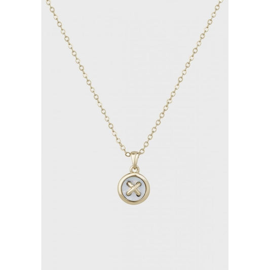 Ted Baker Blenra Mother Of Pearl Button Pendant