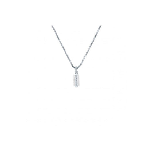 Ted Baker Gianni Silver Tone Mother Of Pearl Gem Bar Pendant