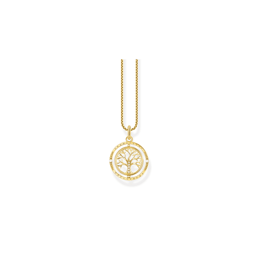 Thomas Sabo Gold on Silver Tree Of Love Pendant 
