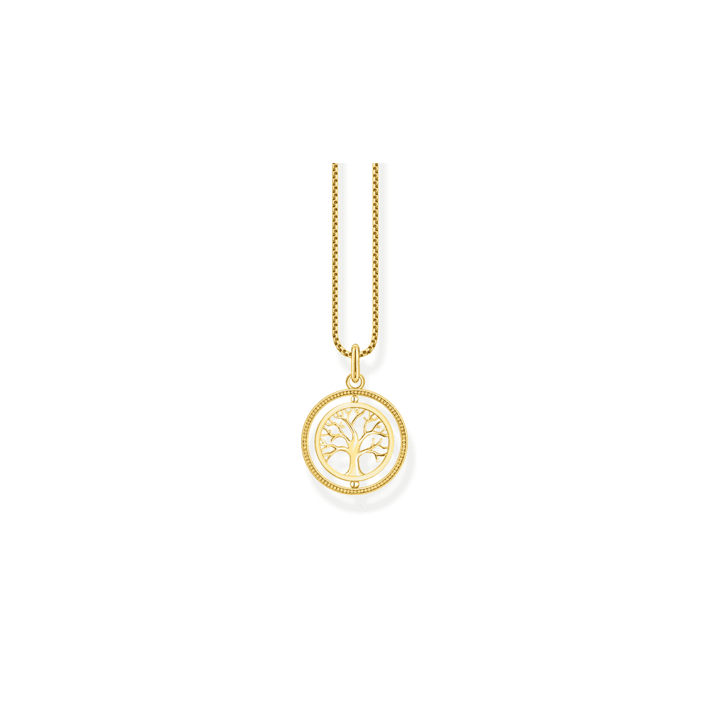 Thomas Sabo Gold on Silver Tree Of Love Pendant 