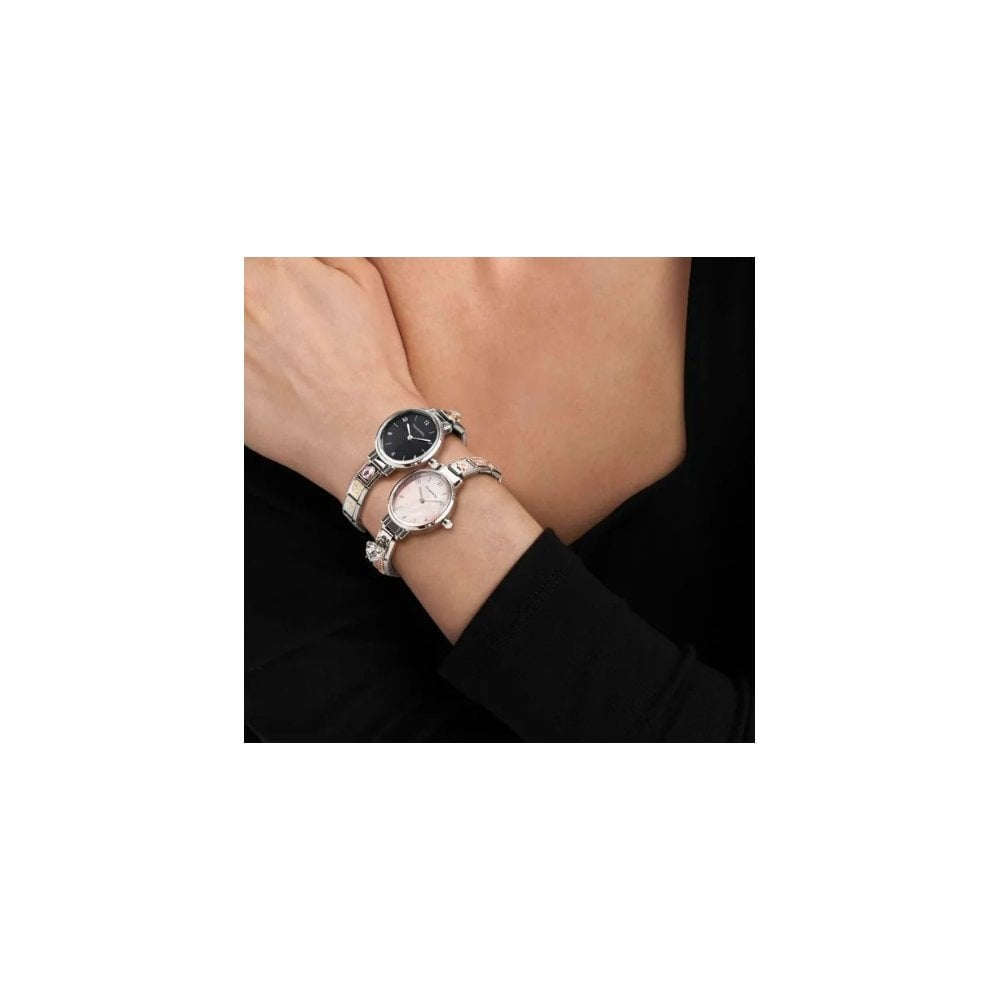 Time Watch, Oval Black