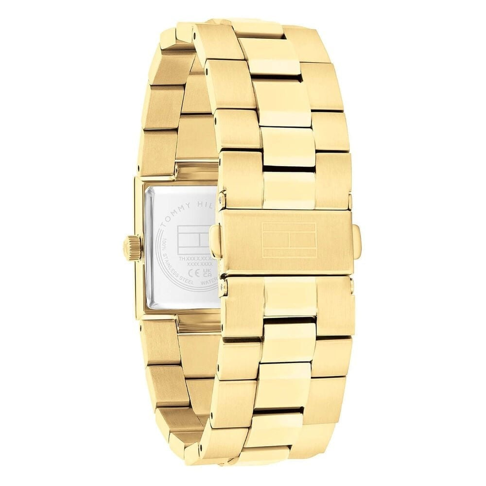 Tommy Hilfiger 25mm Ivy Square Gold Stainless Steel Ladies Watch