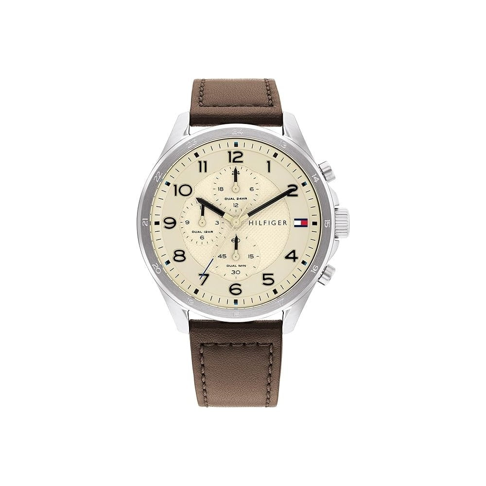 Tommy Hilfiger Axel Brown Leather Watch