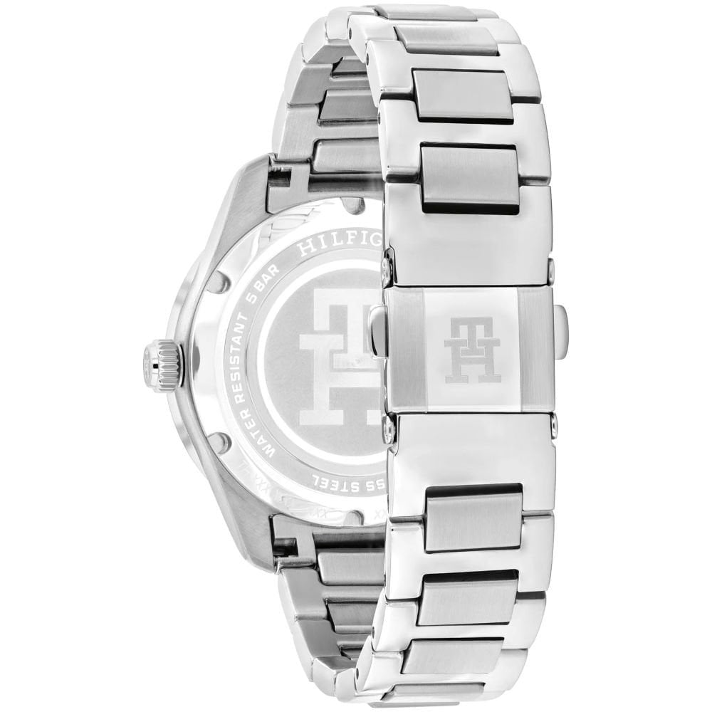 Tommy Hilfiger Cherry Red Dial Ladies Stainless Steel Watch