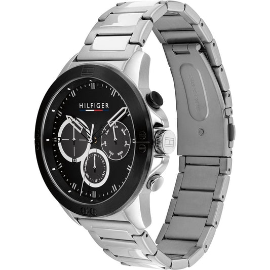 Tommy Hilfiger Harley Gents Watch,  Stainless Steel & Black Dial