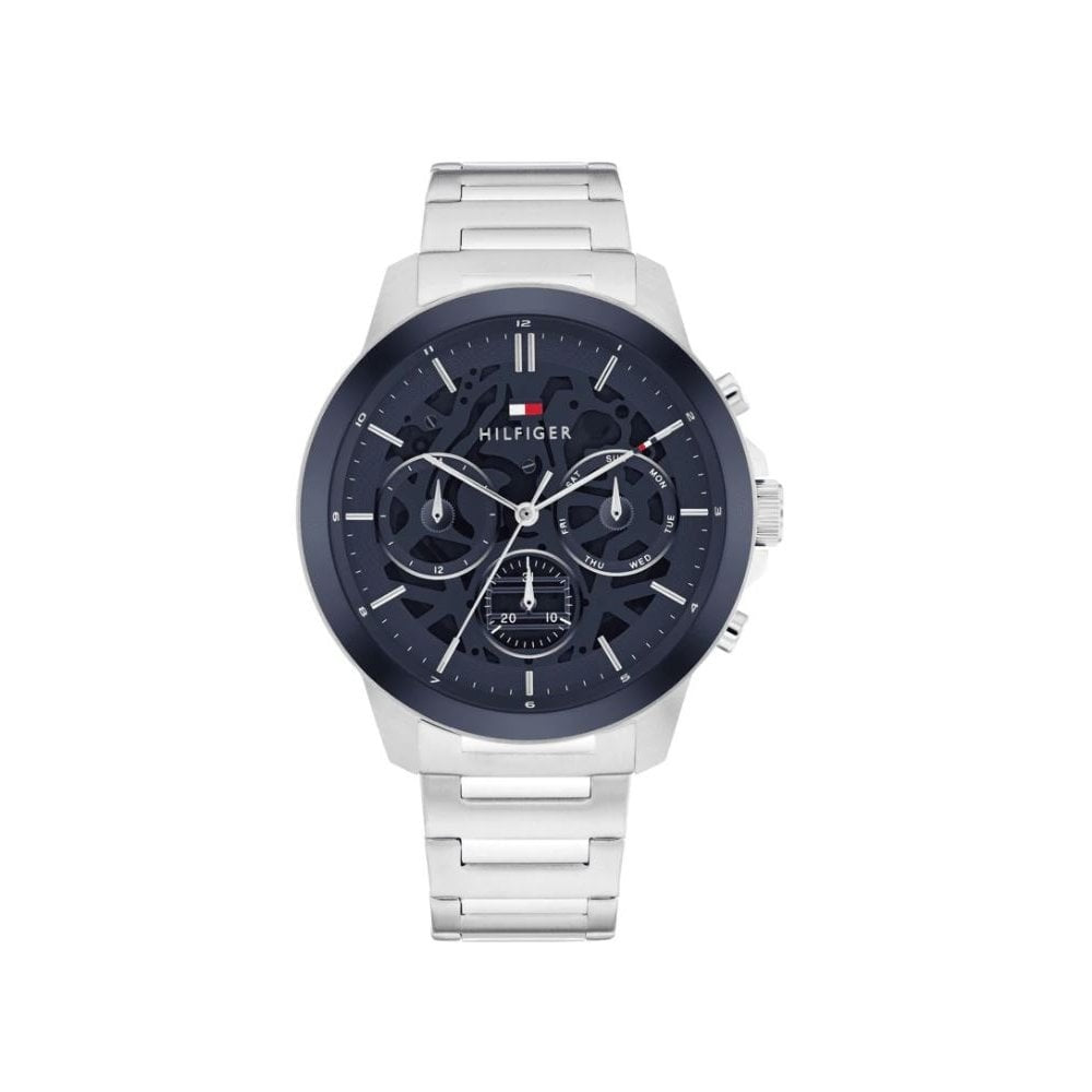 Tommy Hilfiger Henry Blue Dial Men's Stainless Steel Watch