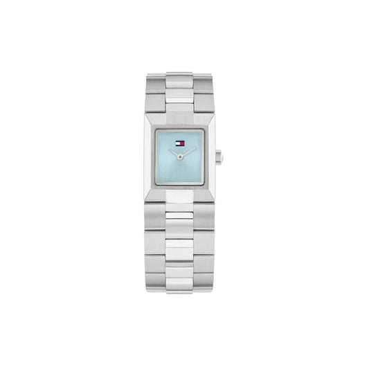 Tommy Hilfiger Ivy Square Light Blue Dial Stainless Steel Ladies Watch
