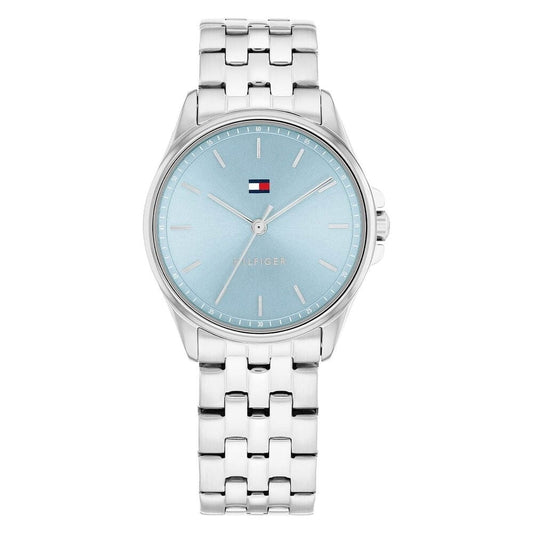 Tommy Hilfiger Jade, 30mm Ice Blue Dial Ladies Stainless Steel Watch
