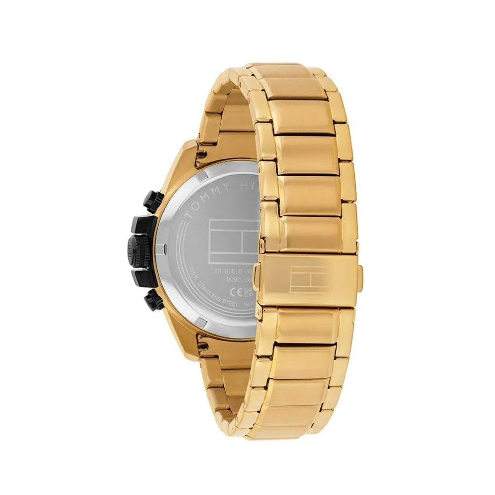 Tommy Hilfiger Jameson Gold and Black Men's Watch