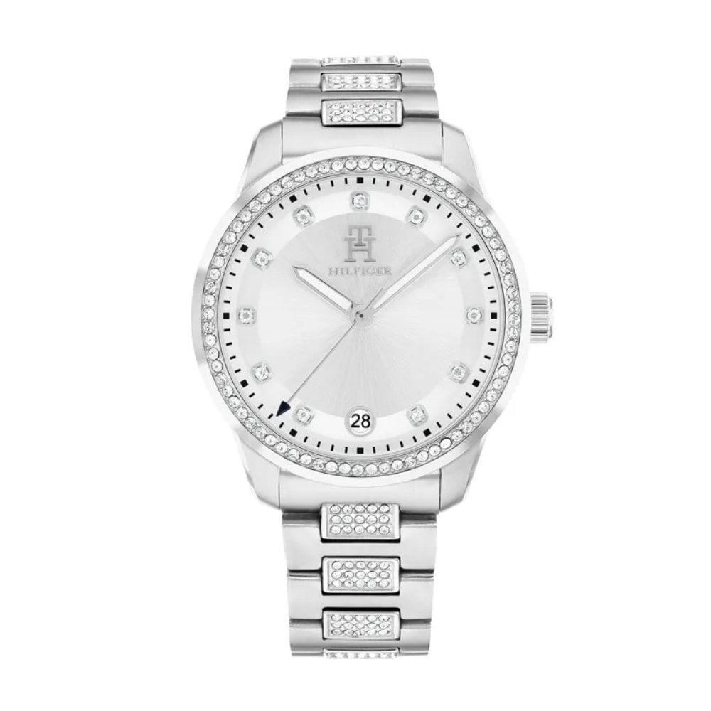 Tommy Hilfiger Ladies Crystals Ladies Stainless Steel Watch
