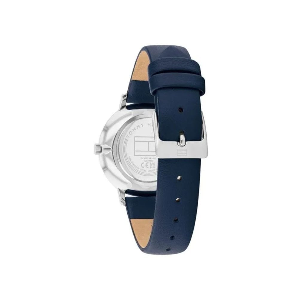 Tommy Hilfiger Ladies Pippa, Navy Dial Leather Watch