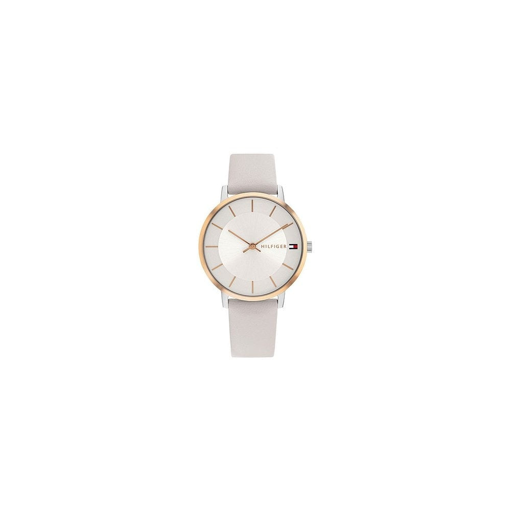 Tommy Hilfiger Leather Strap Watch 