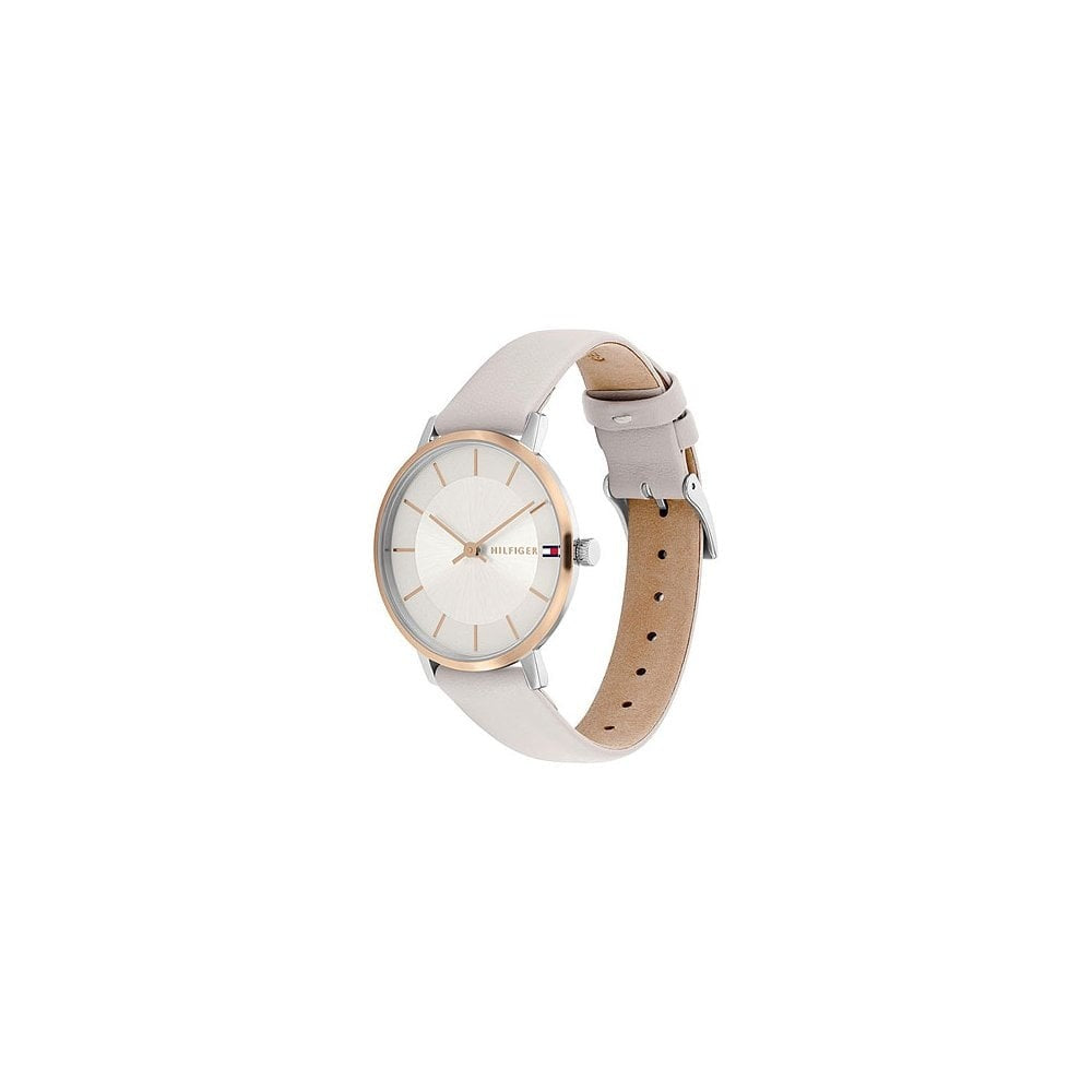 Tommy Hilfiger Leather Strap Watch 