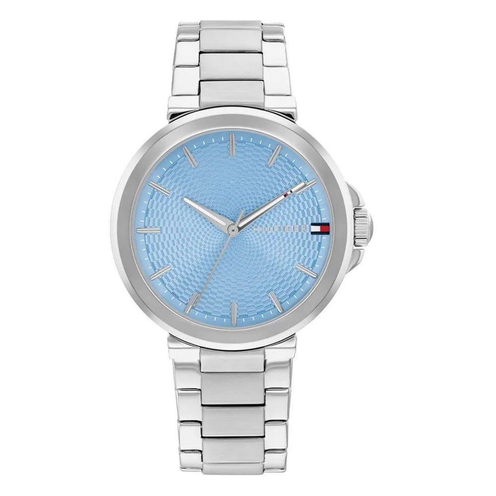 Tommy Hilfiger Light Blue Dial, Ladies Stainless Steel Watch
