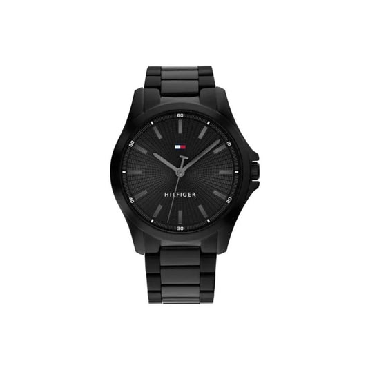 Tommy Hilfiger Men's Bruce Black Stainless Steel Watch