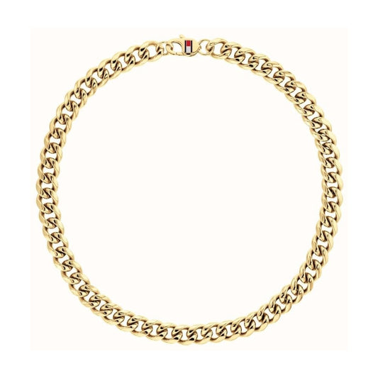 Tommy Hilfiger Men's Gold Wild Stainless Steel Chain