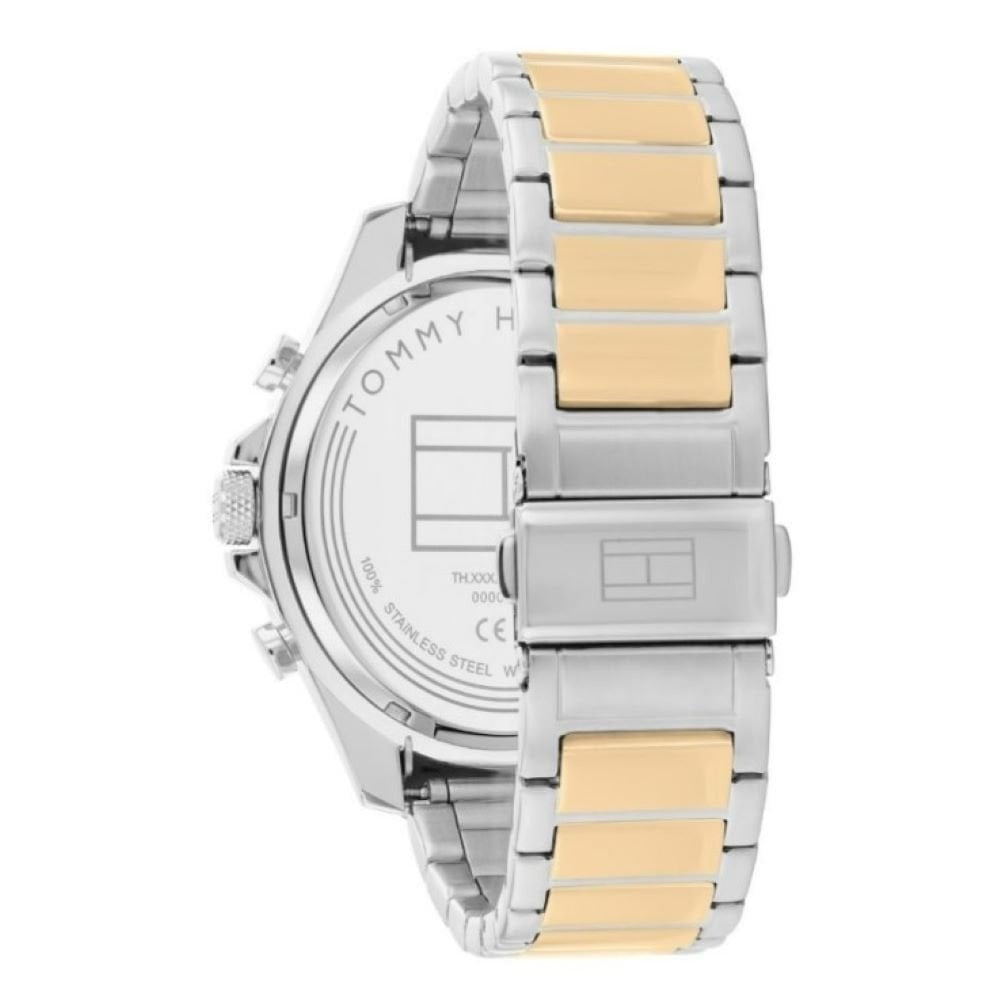 Tommy Hilfiger Mens Clark Gold Green Dial Watch 