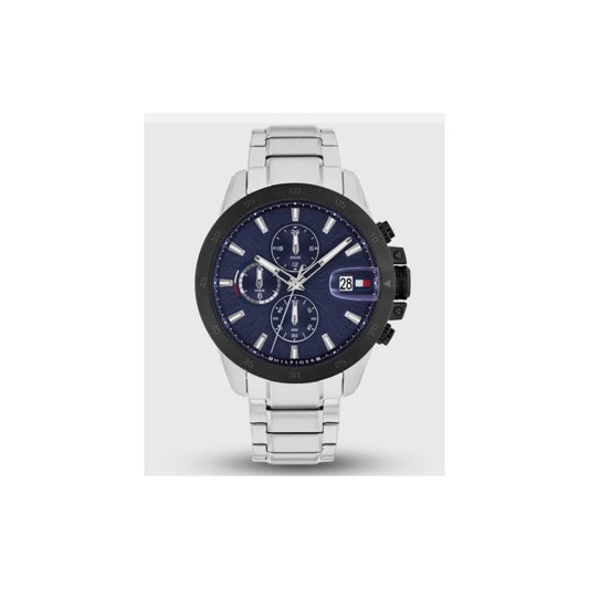 Tommy Hilfiger Mens Jameson Blue Dial Chronograph Watch