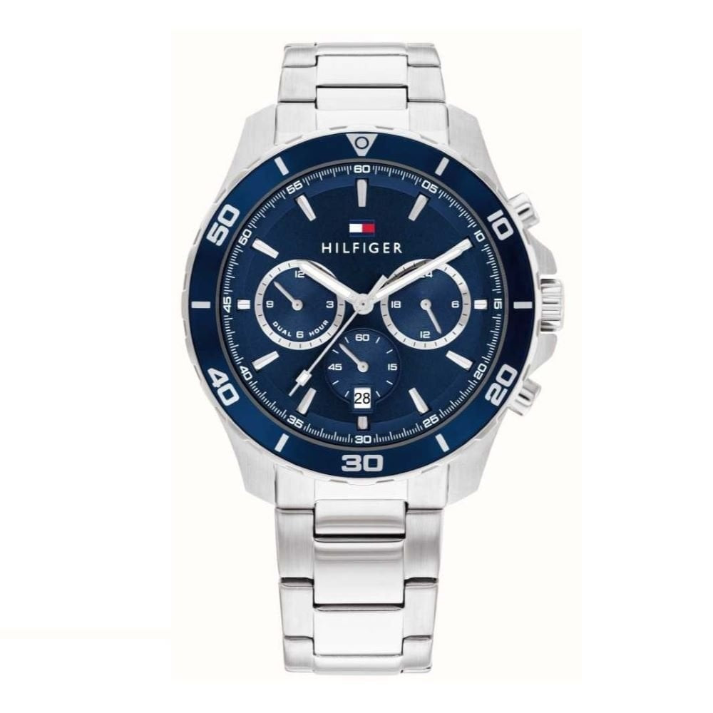 Tommy Hilfiger Mens Jordan Steel Case Watch 