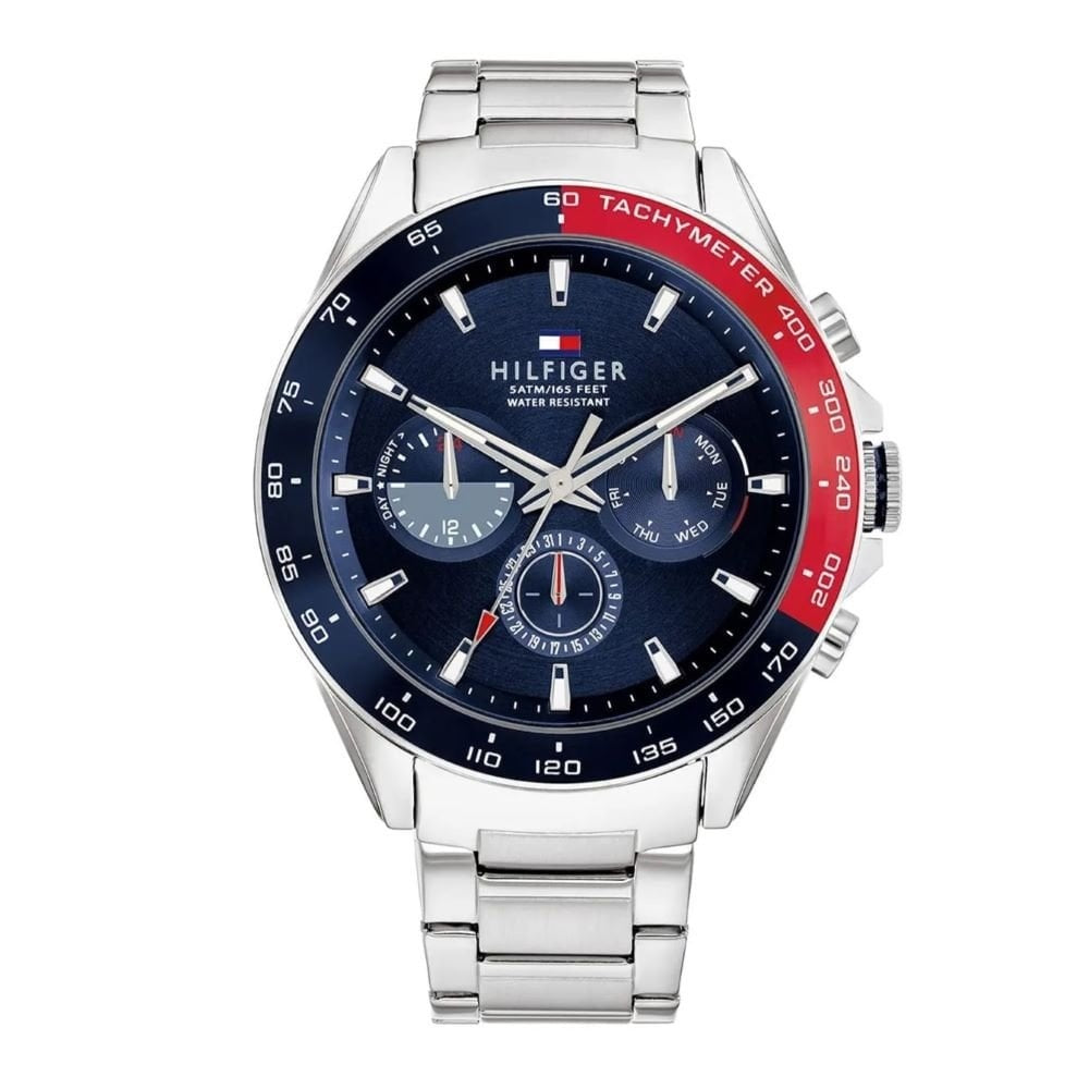 Tommy Hilfiger Mens Steel Case And Bracelet Watch 