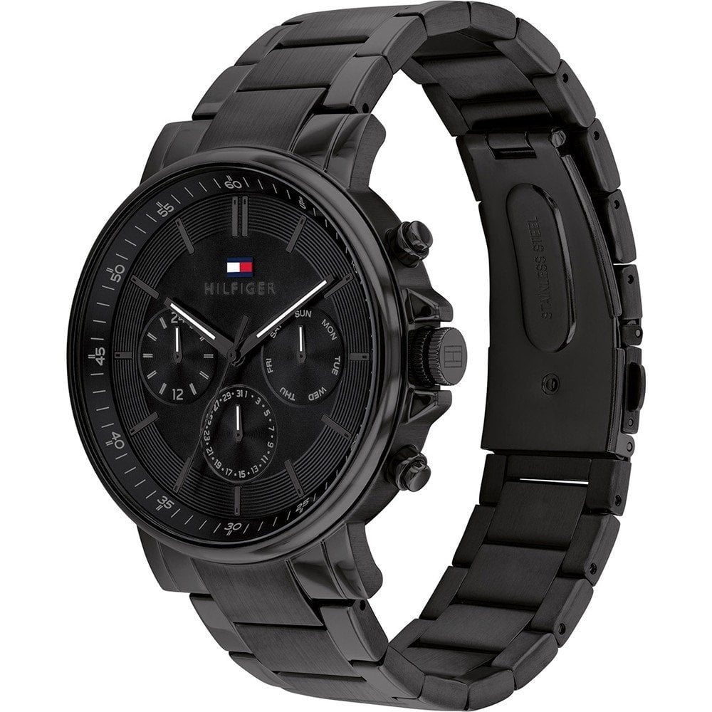 Tommy Hilfiger Mens Tyson Ionised Steel Watch 
