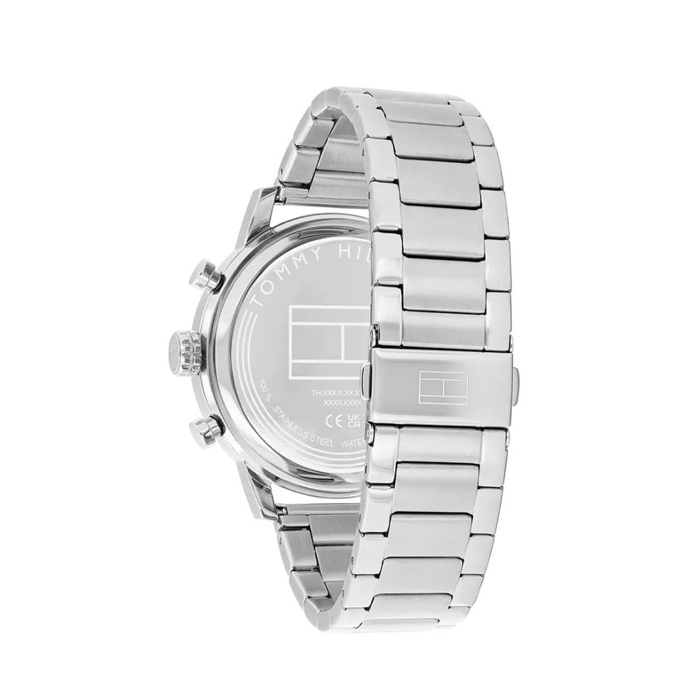 Tommy Hilfiger Olive Green Dial, Chronograph Gents Stainless Steel Watch