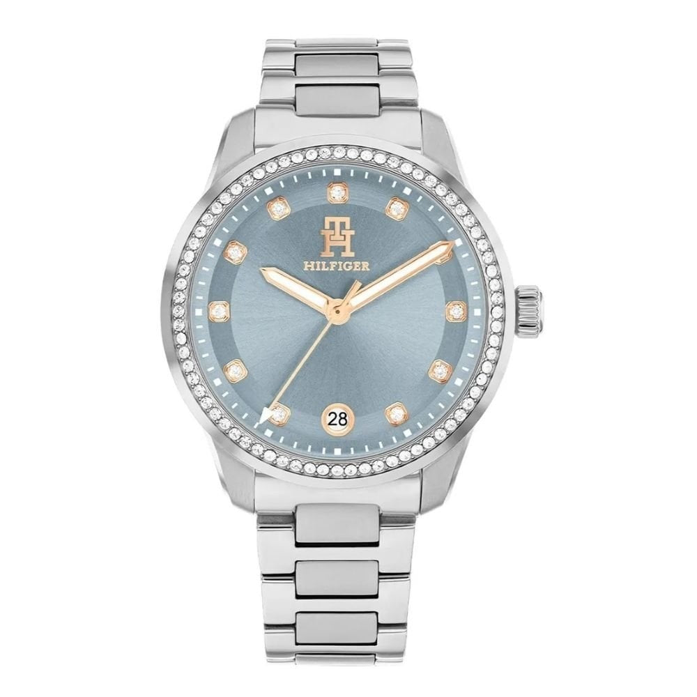 Tommy Hilfiger Sky, Blue Dial Ladies Stainless Steel Watch