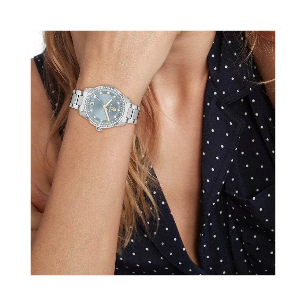 Tommy Hilfiger Sky, Blue Dial Ladies Stainless Steel Watch