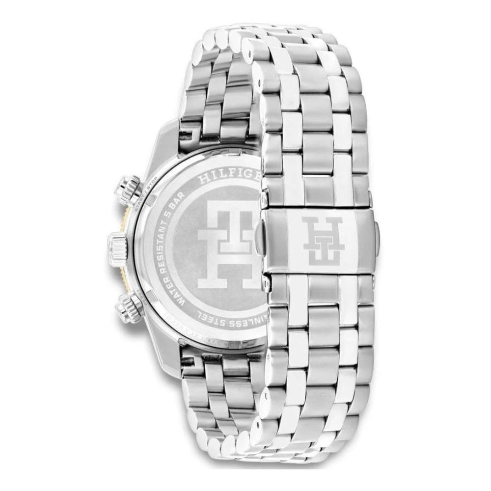  Tommy Hilfiger Stainless Steel White Dial Chronograph Men's Watch