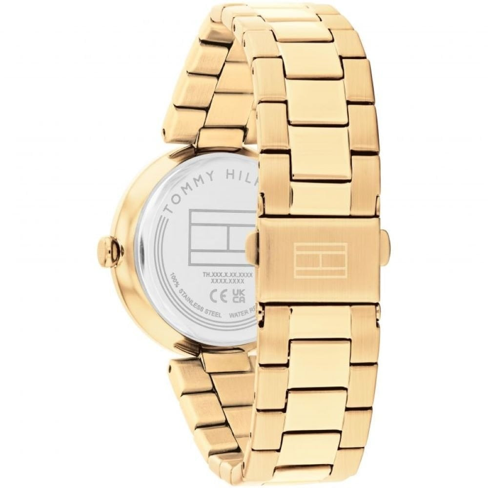 Tommy Hilfiger Womens Gold Alice Bronze Dial Watch 