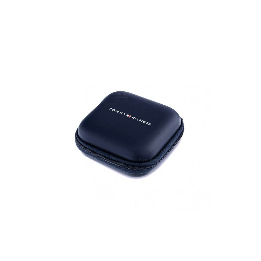 Tommy Hilfiger bracelet made of stainless steel with blue detail.