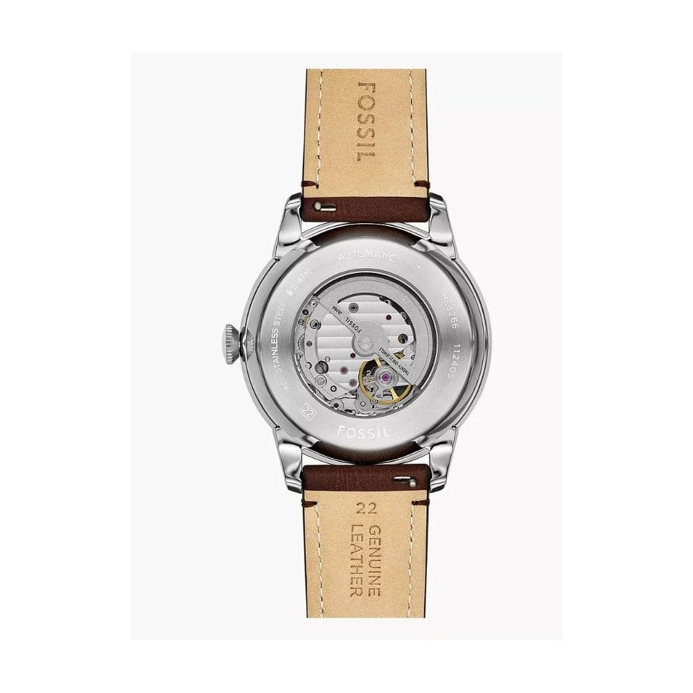 Townsman Automatic, Multifunction, Cream Dial, Gents Brown Leather Watch