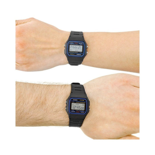 UNISEX BLACK CLASSIC MULTIFUNCTION DIGITAL WATCH