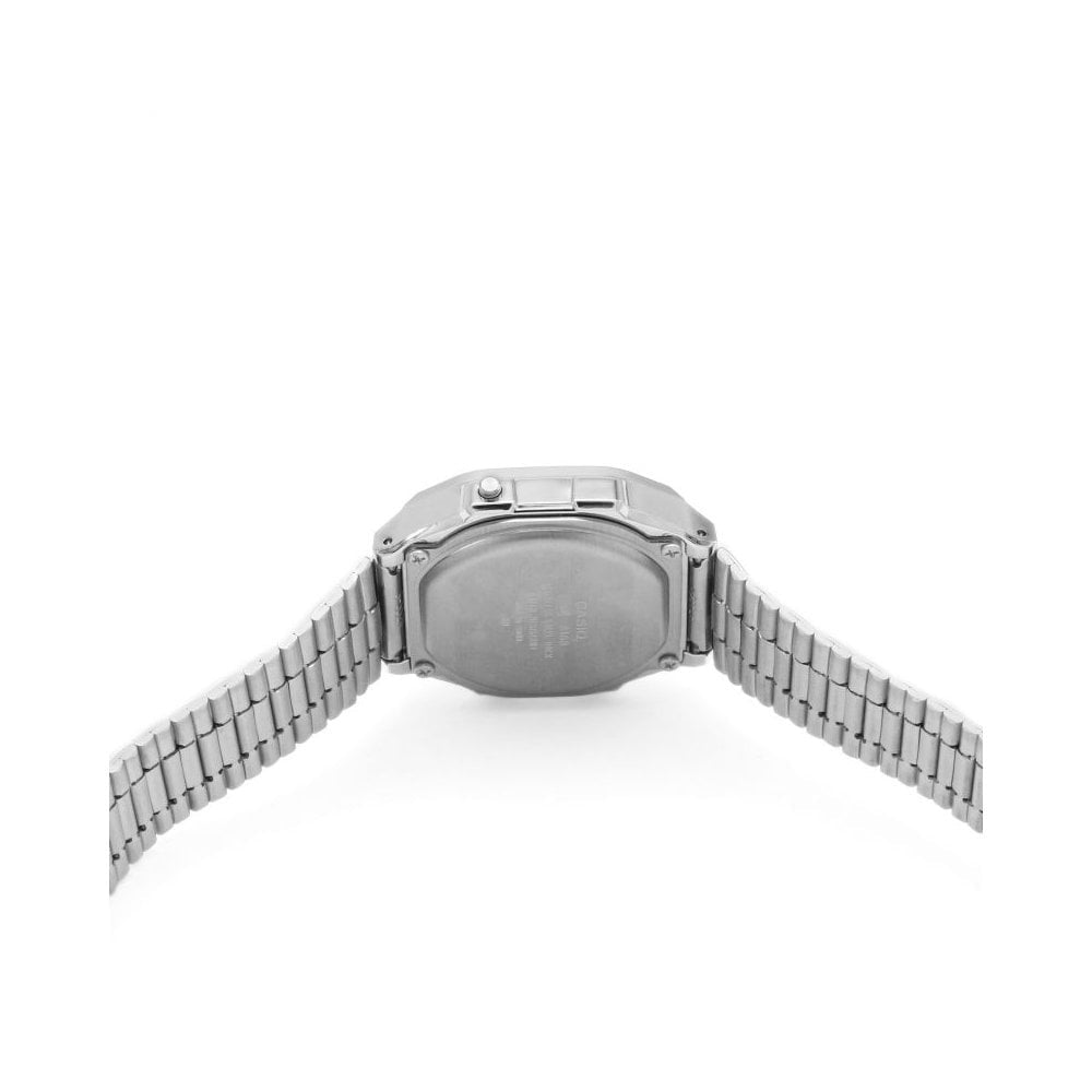 Unisex Casio Classic Alarm Chronograph Watch with stainless steel bracelet