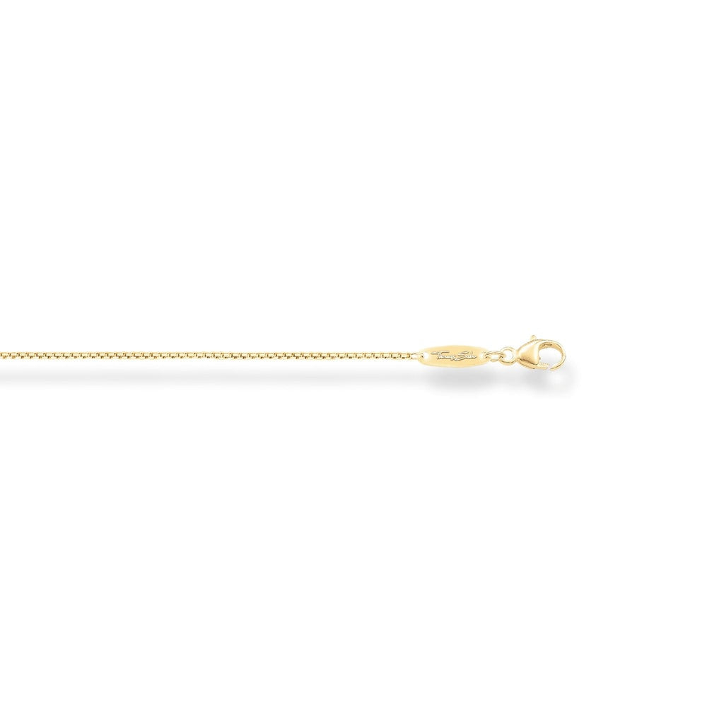 VENEZIA 18CT GOLD ON SILVER CHAIN