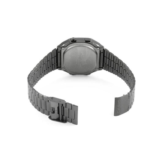 VINTAGE DARK STEEL DIGITAL UNISEX BRACELET WATCH