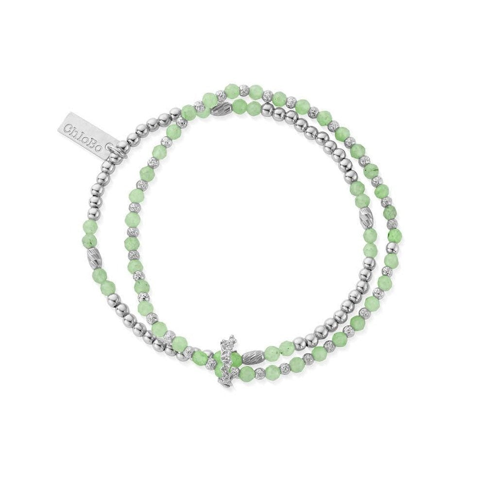 WISTERIA AVENTURINE SET OF 2 BRACELETS
