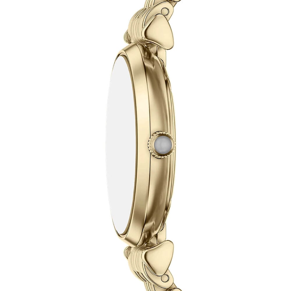 ARMANI LADIES GOLD STAINLESS STEEL WATCH