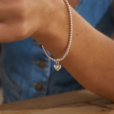 CUTE CHARM PUFFED HEART CHLOBO BRACELET