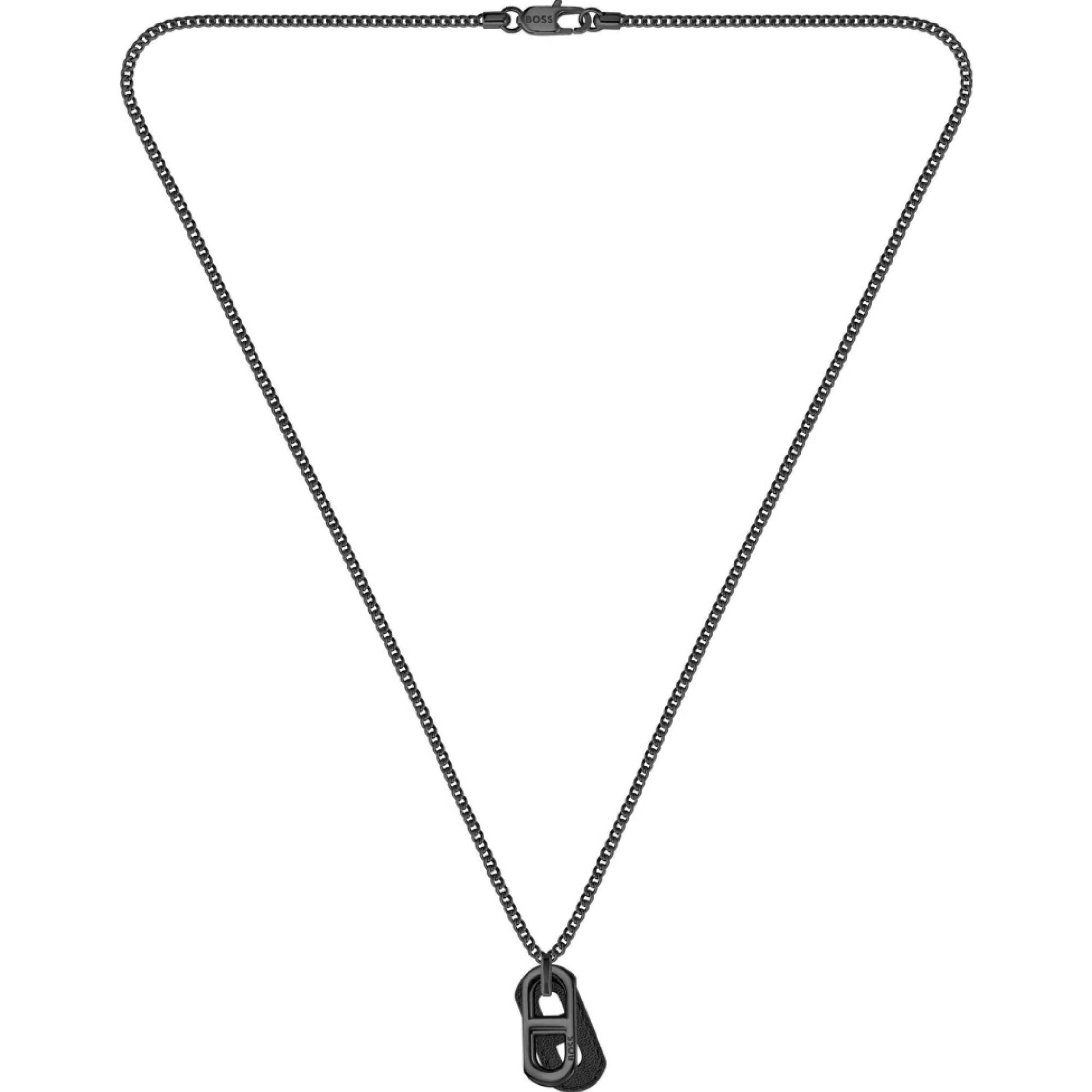 BOSS BLACK STAINLESS STEEL PENDANT