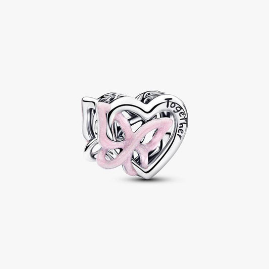 Entwined Heart & Butterfly Pandora Charm