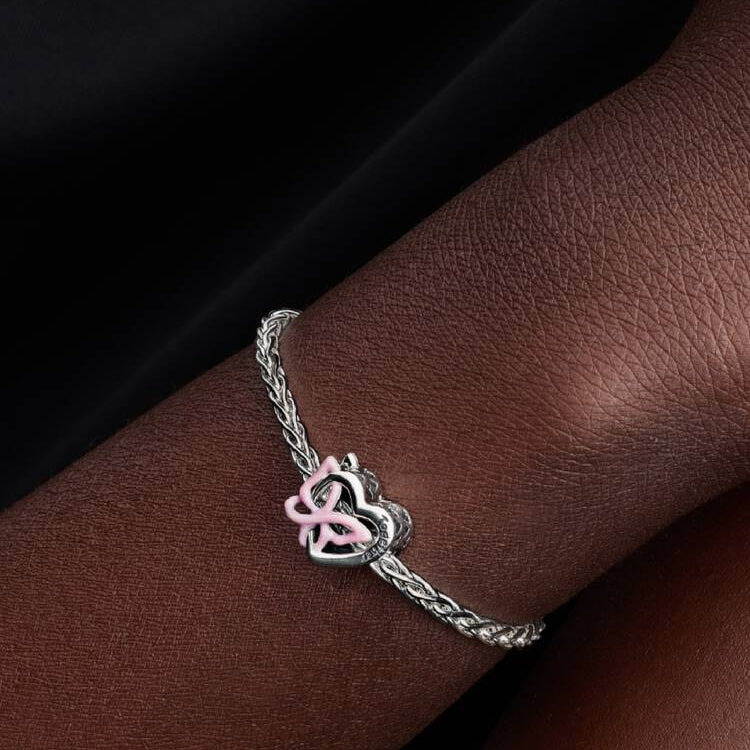 Entwined Heart & Butterfly Pandora Charm