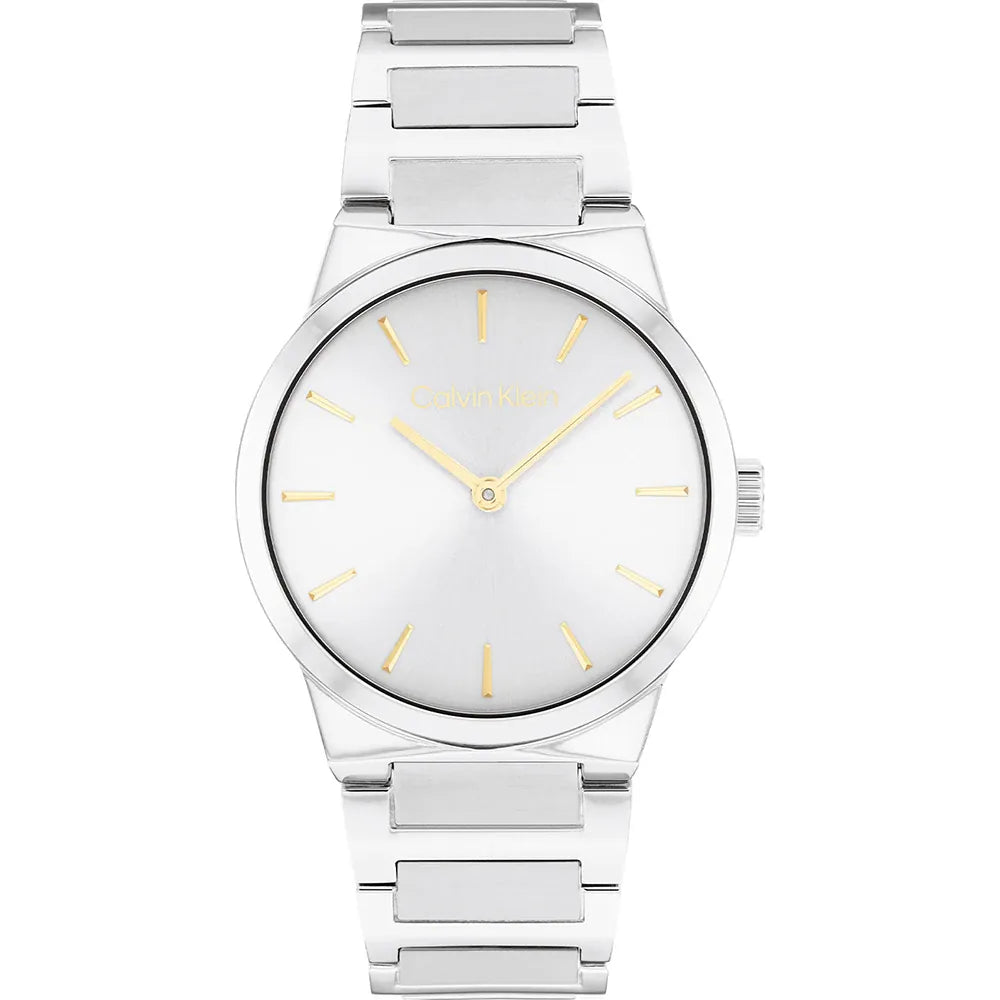 CALVIN KLEIN LADIES STAINLESS STEEL WATCH