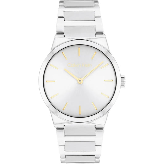CALVIN KLEIN LADIES STAINLESS STEEL WATCH