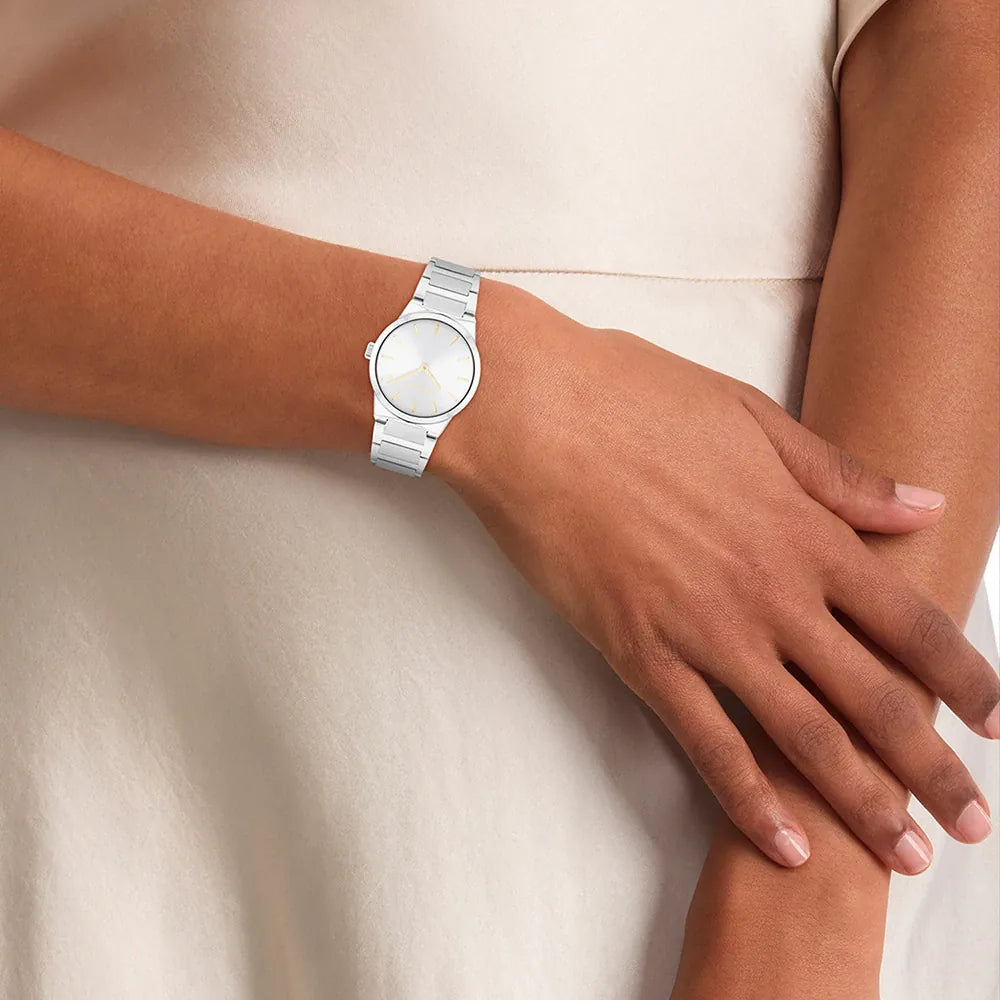 CALVIN KLEIN LADIES STAINLESS STEEL WATCH